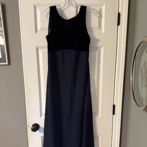 **Navy Rhapsody Gown**